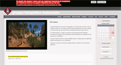 Desktop Screenshot of gruppoautoscatto.org